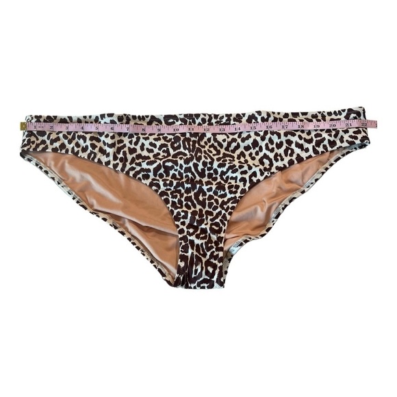 J. Crew Leopard  High rise High-cut leg Moderate coverage Swim Size 3X BF102 - Picture 9 of 10
